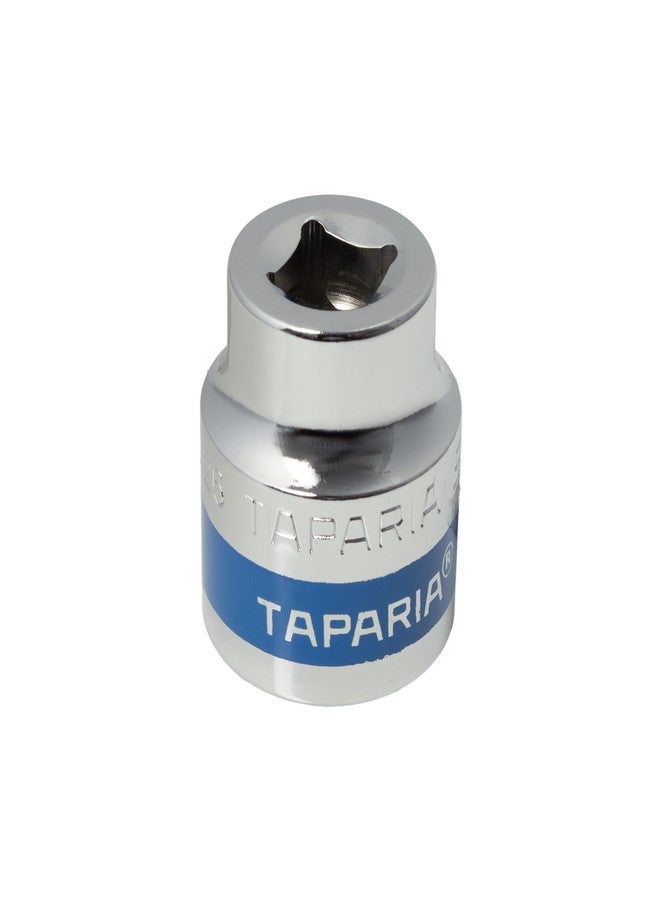 Taparia 1/2" Square Drive Socket (26 mm)- 12 Point or Bi Hex sockets for std Nuts and Bolts Compatible W/Ratchets, L Handles, Wrenches, Power Tools-Automotive & Mechanical work-DIY - Image 1